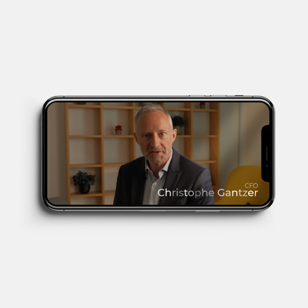 Vidéo corporate Christophe Gantzer