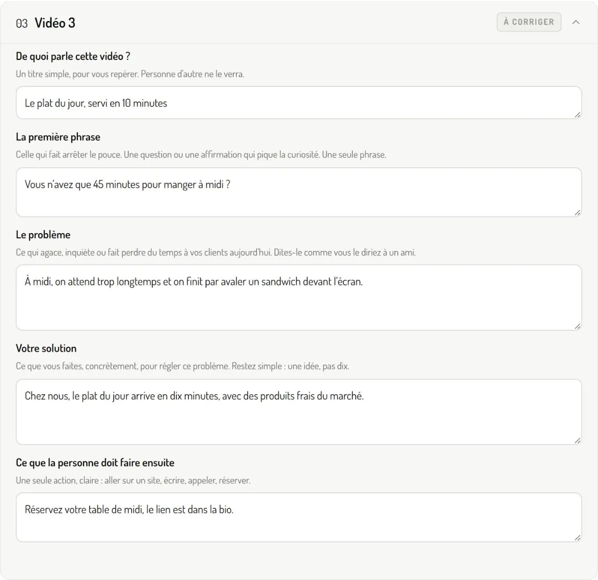 Réseaux sociaux 2 Un script dans l’espace client